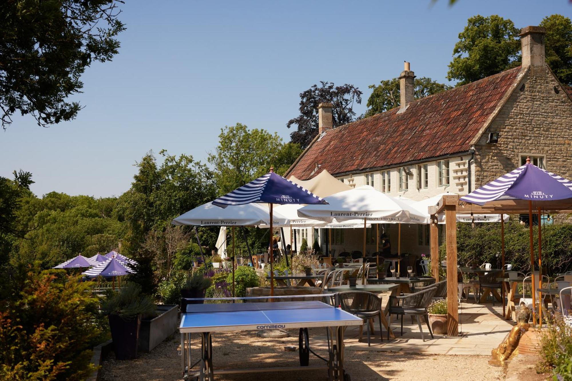 The Wheatsheaf Combe Hay Hotel Wellow  Exterior photo